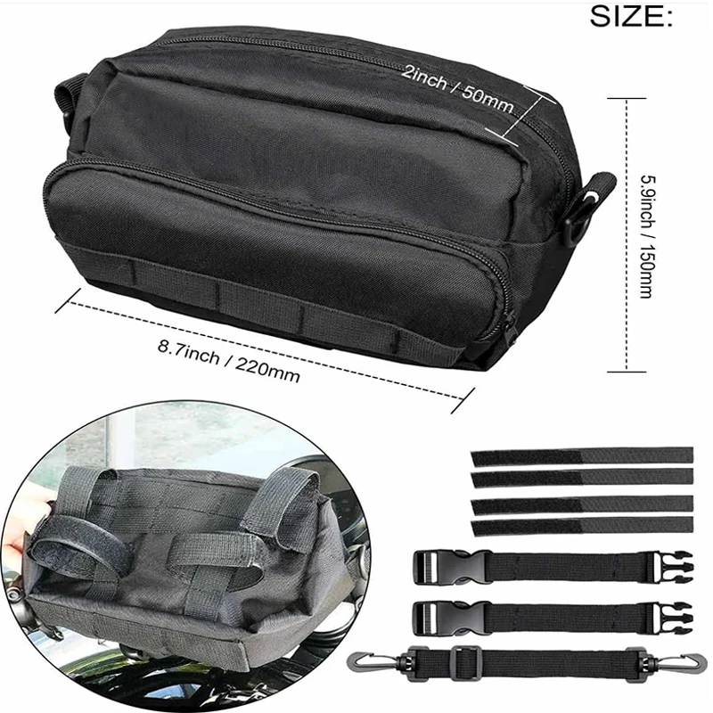 Motorcycle Gear Backpack - Сумка для хранения на руль мотоцикла,