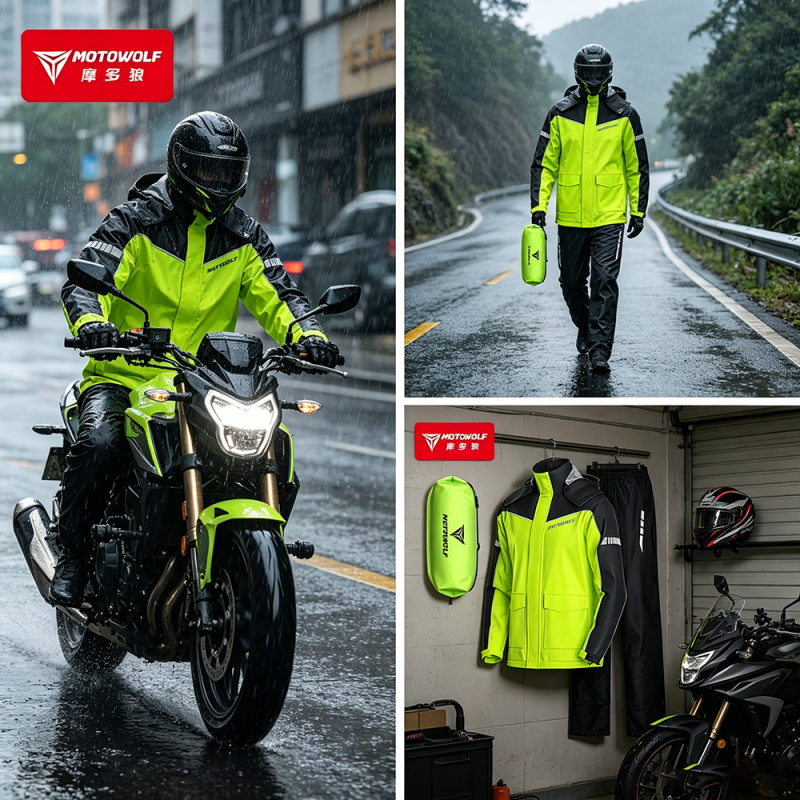 Мотоциклетный дождевик MOTOWOL – обзор и цена Motorcycle Gear Mens